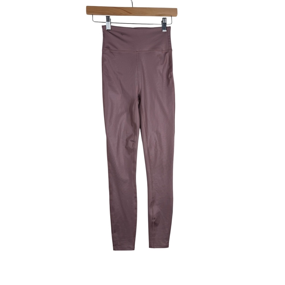 Abercrombie & Fitch High Rise Coated Leggings size XXS Pink